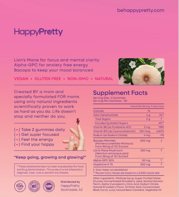 Mom Juice - Daily wellness Gummies for energy, focus & balance.